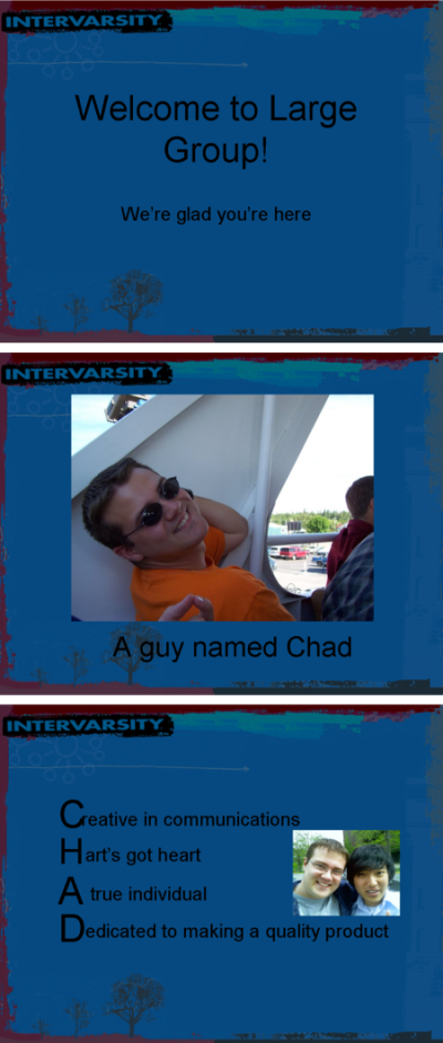 A Guy Named Chad